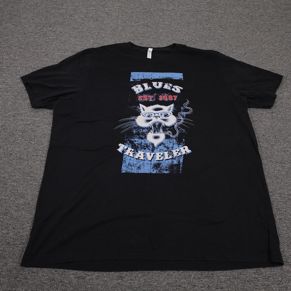 Blues‎ Traveler Canvas Shirt Mens 3XL Black Tour 2017 Graphic Tee Band Music